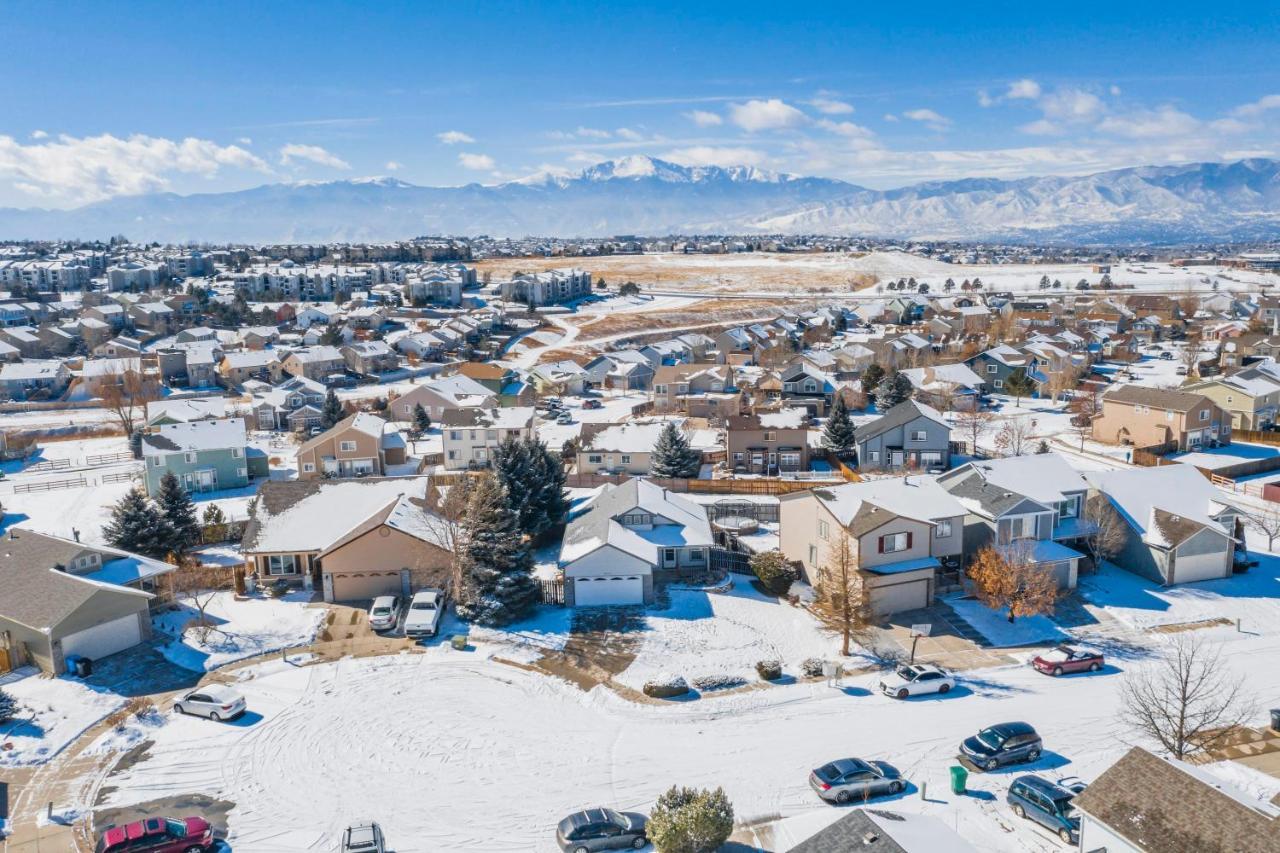 Villa Cozy 4Br House With Peak Views In Colorado Springs Exterior foto